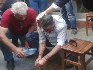 MHP'li başkanın eşine dayak!