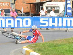 Yarışlarda talihsiz kaza!