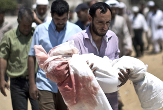 Filistinliler kömüre dönüyor!