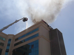 Hastanede yangın çıktı!