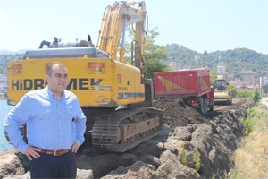 Görele'de halk denizle buluşuyor