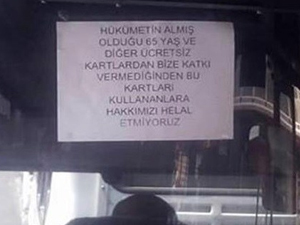 O yazı işinden etti!