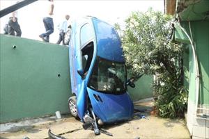 Uçtu ama konamadı !