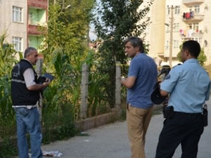 Yolda yürürken bir anda!