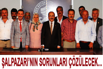 Şalpazarı'nın sorunları çözülecek!