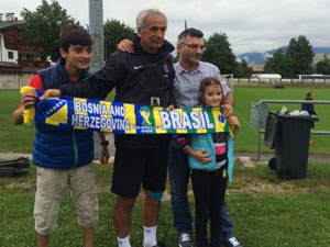 Halilhodzic'in Boşnak misafleri!