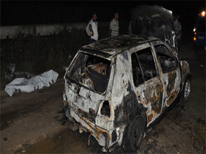 LPG'li otomobil faciası: 2 ölü, 2 yaralı