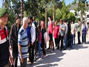 Datça'da 49 Kaçak Yakalandı