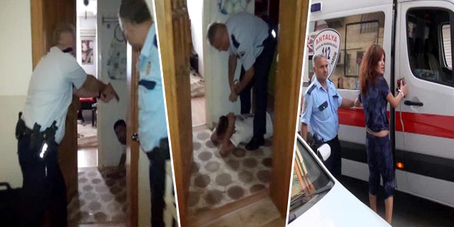 Polis böyle kurtardı!