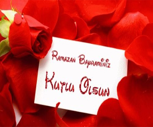 Ramazan bayramınız mübarek olsun