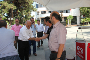 Bıyıklıoğlu Akçaabat'ı ziyaret etti