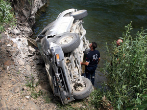 Artvin'de trafik kazas