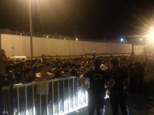 Taraftar Cardozo'yu böyle bekledi!