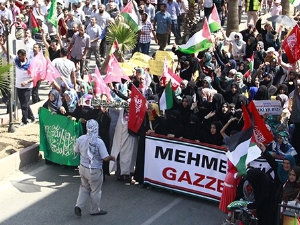 İncirlik üssüne Gazze kuşatması