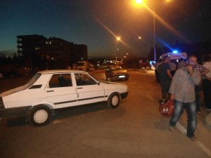 61 plakalı araç kaza yaptı