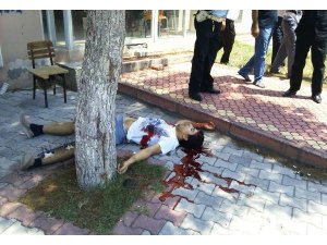 Oy kullandıktan sonra öldürüldü