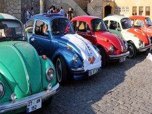 Gaziantep'te  engelliler için renkli konvoy