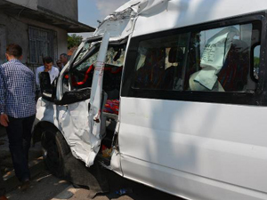 Fındık işçileri kaza geçirdi!