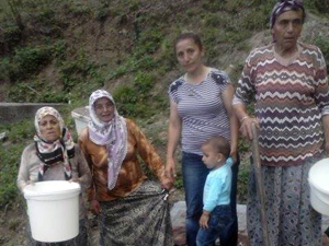 Trabzon'da su isyanı!