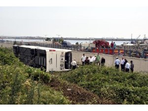 Samsun'da faciadan dönüldü