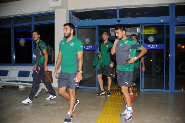 Bursaspor Trabzon'a geldi