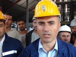 Yerin 300 metre altında eylem!