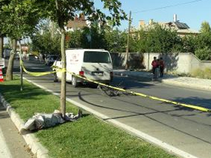 Minibüsün çarpması sonucu öldü