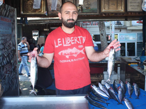 Trabzon'da balık memnun etmedi!