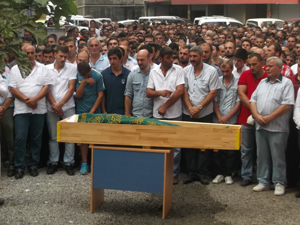 Trabzon'da düğünde vurulan damada son görev!