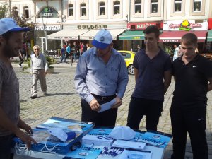 KTÜ'ye gelen öğrencilere destek!