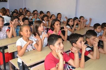 Öğrencilere mental aritmetik kursu