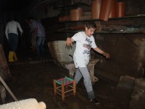 Trabzon'da sağanak sıkıntısı