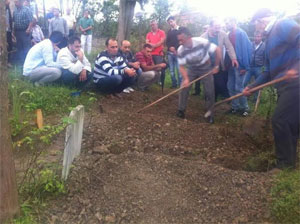 Trabzonlu babanın acı kazası!