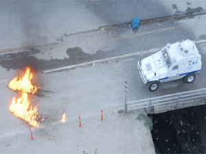 IŞİD protestosunda olaylar çıktı!