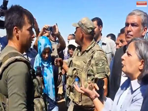 Komutandan Gültan Kışanak'a tokat gibi cevap!