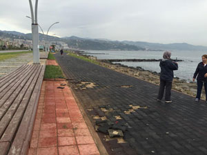 Yürüyüş alanı Patikaya döndü