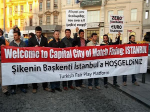 UEFA Heyeti böyle karşılandı!