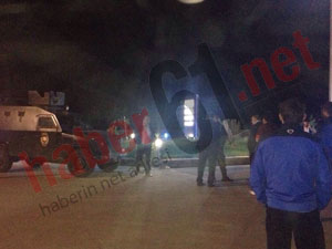 Trabzon takımı polis eskortuyla kurtuldul