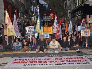 Samsun da karıştı