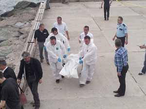 Deniz kenarında ceset bulundu