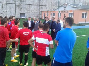 MHP’den Düzyurtspor'a “Geçmiş Olsun” Ziyareti…