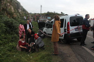 Ordu'da kaza: Ölü ve yaralılar var