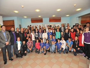 Trabzon'da amatör sporcular madalyalarını aldı!