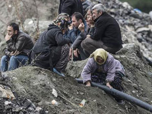 Maden Ocağında acı bekleyiş