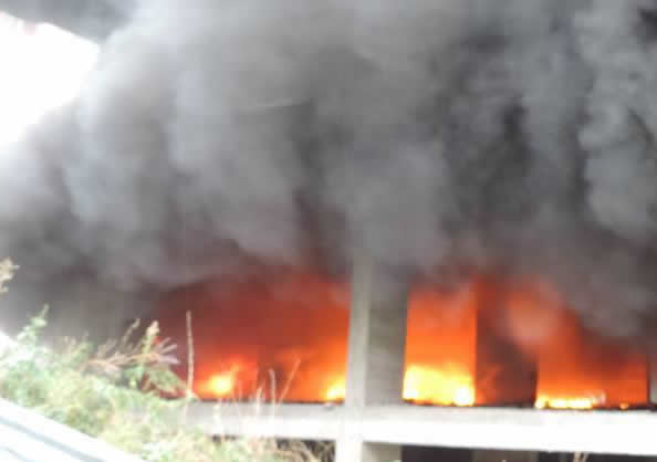 Bahçecik’te yangın paniği