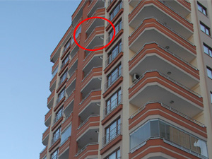 Rize'den acı haber! 8.kattan düştü...