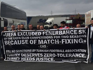 Trabzonsporlular stada bu pankartla girecek