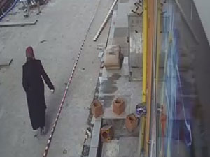 Rize'de bir adımla ölümden döndü!