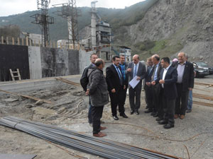 Başkan Genç'in incelemeleri sürüyor