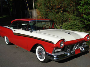 Trabzon’da 57 model ford davalık oldu…